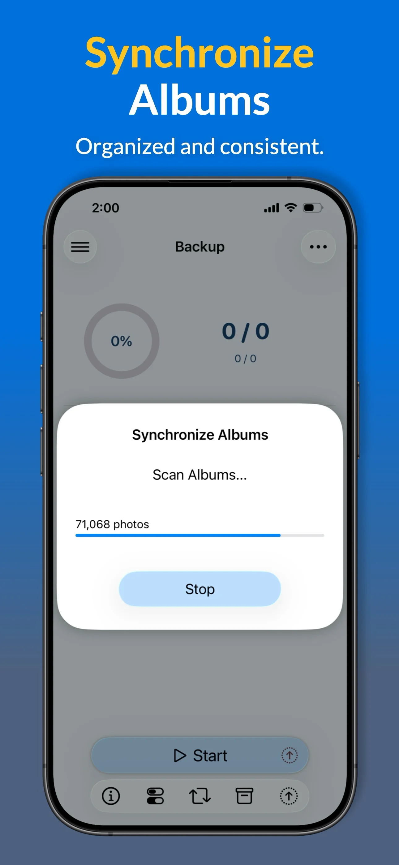 Sync iPhone Albums to Synology