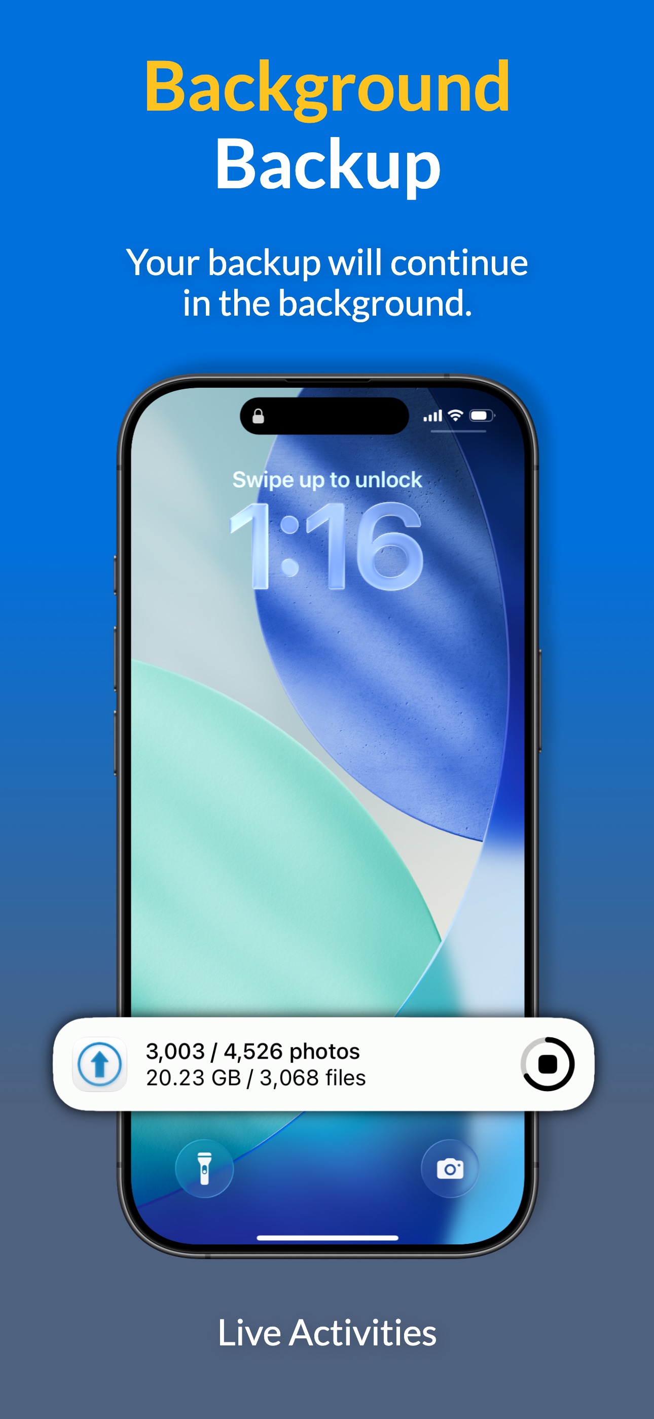 Synology Background Photo Sync